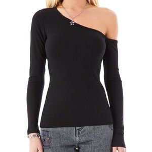 Emma & Sam cold shoulder long sleeve t shirt